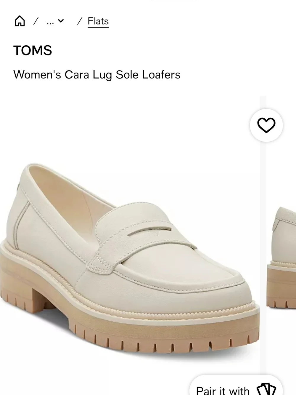 Toms tom loafers